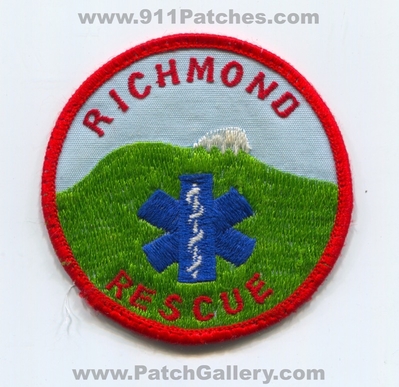 Richmond Rescue EMS Patch (Vermont)
Scan By: PatchGallery.com
