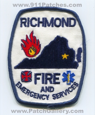 Richmond Fire and Emergency Services Department Patch (Virginia)
Scan By: PatchGallery.com
Keywords: & es dept.
