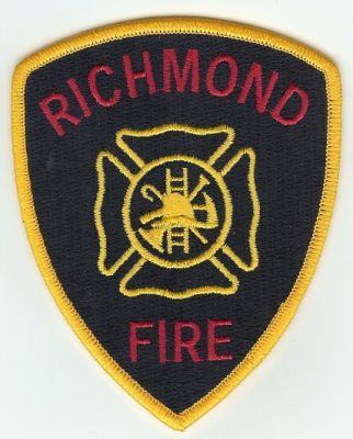 Richmond Fire
Thanks to PaulsFirePatches.com for this scan.
Keywords: california