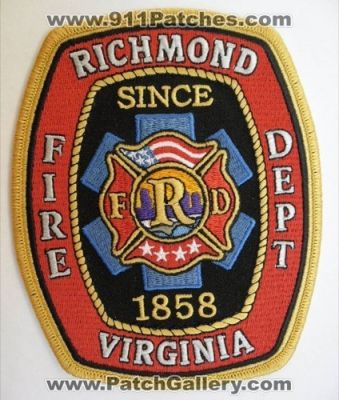 Richmond Fire Department (Virginia)
Thanks to Roman Suhonos for this picture.
Keywords: dept.