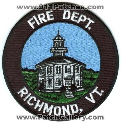 Richmond Fire Department (Vermont)
Scan By: PatchGallery.com
Keywords: dept. vt.