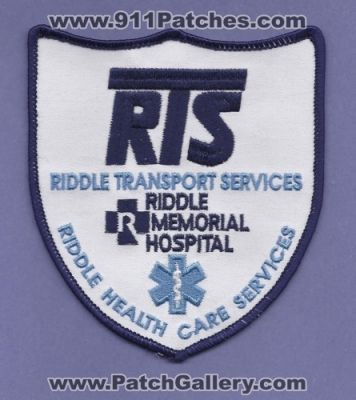 Riddle Transport Services Memorial Hospital Health Care (Pennsylvania)
Thanks to Paul Howard for this scan.
Keywords: rts ems ambulance
