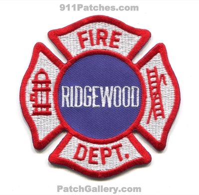 Ridgewood Fire Department Patch (New Jersey)
Scan By: PatchGallery.com
Keywords: dept.