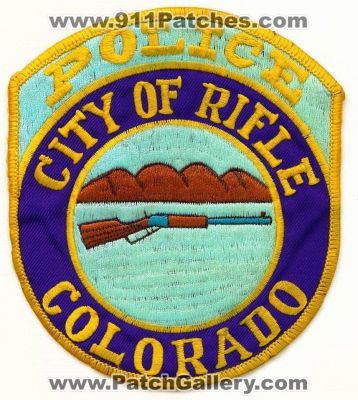 Rifle Police Department (Colorado)
Thanks to apdsgt for this scan.
Keywords: dept. city of