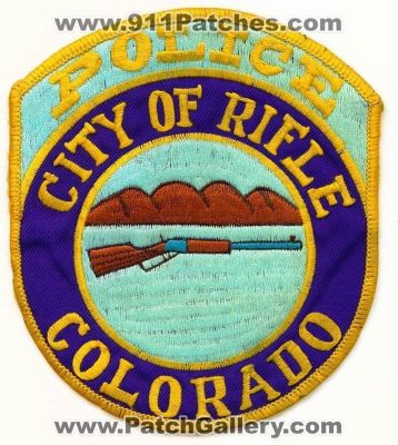 Rifle Police Department (Colorado)
Thanks to apdsgt for this scan.
Keywords: dept. city of