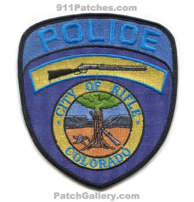 Rifle Police Department Patch (Colorado)
Scan By: PatchGallery.com
Keywords: city of dept.