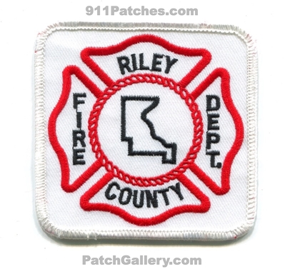 Riley County Fire Department Patch (Kansas)
Scan By: PatchGallery.com
Keywords: co. dept.
