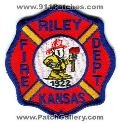 Riley County Fire Department Patch (Kansas)
Scan By: PatchGallery.com
Keywords: dept.