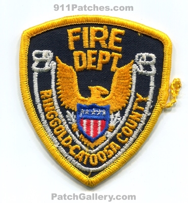 Ringgold Catoosa County Fire Department Patch (Georgia)
Scan By: PatchGallery.com
Keywords: co. dept.