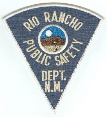 Rio Rancho Public Safety Dept
Thanks to PaulsFirePatches.com for this scan.
Keywords: new mexico fire department