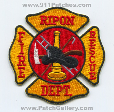 Ripon Fire Rescue Department Patch (Wisconsin)
Scan By: PatchGallery.com
Keywords: dept.