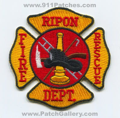 Ripon Fire Rescue Department Patch (Wisconsin)
Scan By: PatchGallery.com
Keywords: dept.