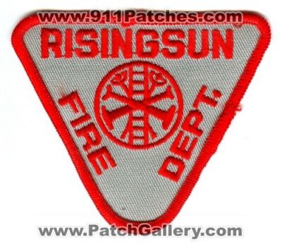Rising Sun Fire Department (Indiana)
Scan By: PatchGallery.com
Keywords: dept.
