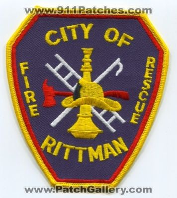 Rittman Fire Rescue Department (Ohio)
Scan By: PatchGallery.com
Keywords: city of dept.