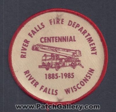 River Falls Fire Department Centennial (Wisconsin)
Thanks to Paul Howard for this scan.
Keywords: dept.