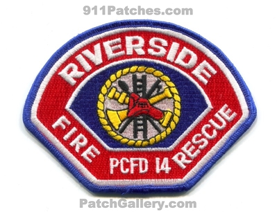Riverside Fire Rescue Department Pierce County District 14 Patch (Washington)
Scan By: PatchGallery.com
Keywords: dept. co. dist. number no. #14 pcfd