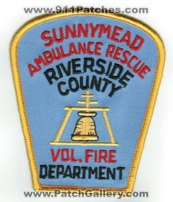 Sunnymead Volunteer Fire Department Ambulance Rescue (California)
Thanks to Paul Howard for this scan.
Keywords: vol. dept. riverside county