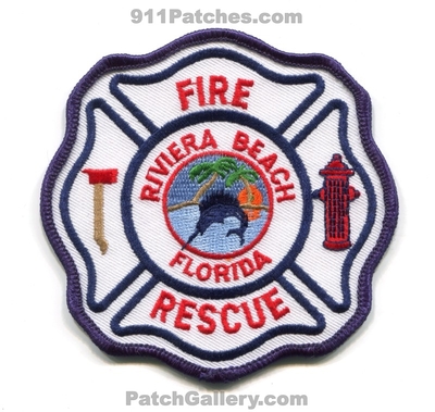 Riviera Beach Fire Rescue Department Patch (Florida)
Scan By: PatchGallery.com
Keywords: dept.