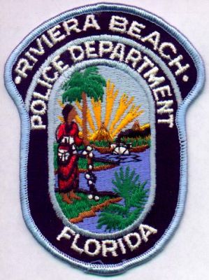 Riviera Beach Police Department
Thanks to EmblemAndPatchSales.com for this scan.
Keywords: florida