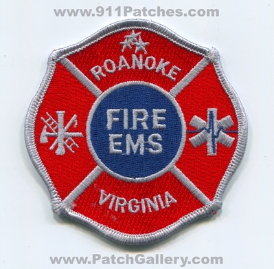 Roanoke Fire EMS Department Patch (Virginia)
Scan By: PatchGallery.com
Keywords: dept.