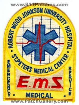 Robert Wood Johnson University Hospital Saint Peters Medical Center EMS (New Jersey)
Scan By: PatchGallery.com
Keywords: emergency medical services e.m.s. st. peter's
