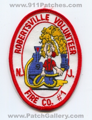Robertsville Volunteer Fire Company Number 1 Patch (New Jersey)
Scan By: PatchGallery.com
Keywords: Vol. Co. No. #1 Department Dept. N.J.