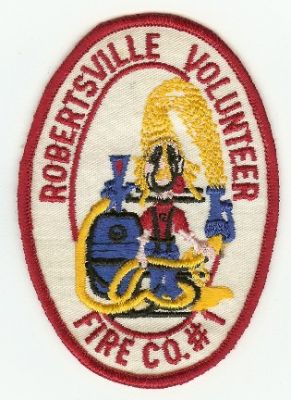 Robertsville Volunteer Fire Co #1
Thanks to PaulsFirePatches.com for this scan.
Keywords: new jersey company number