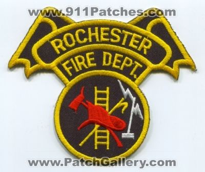 Rochester Fire Department Patch (Indiana)
Scan By: PatchGallery.com
Keywords: dept.