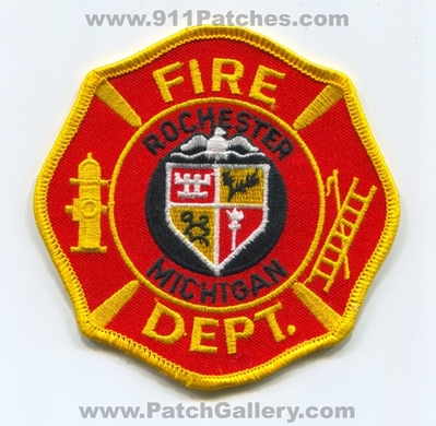 Rochester Fire Department Patch (Michigan)
Scan By: PatchGallery.com
Keywords: dept.