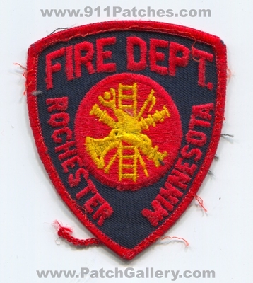 Rochester Fire Department Patch (Minnesota)
Scan By: PatchGallery.com
Keywords: dept.