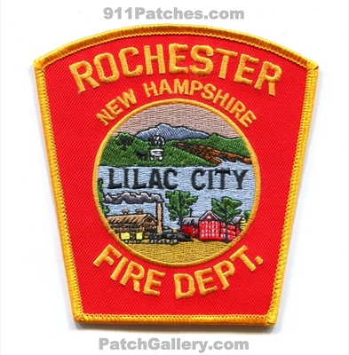 Rochester Fire Department Patch (New Hampshire)
Scan By: PatchGallery.com
Keywords: dept. lilac city
