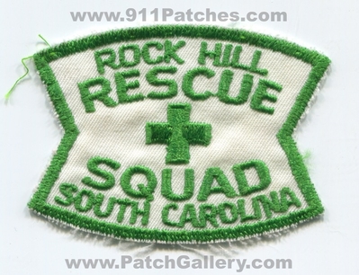Rock Hill Rescue Squad Patch (South Carolina)
Scan By: PatchGallery.com
