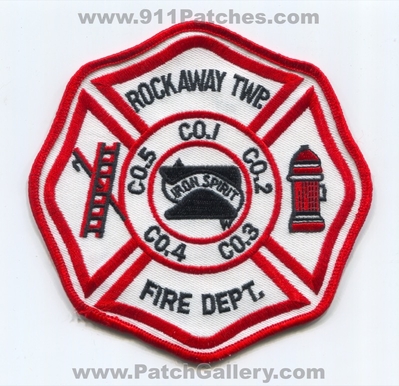 Rockaway Township Fire Department Company 1 2 3 4 5 Patch (New Jersey)
Scan By: PatchGallery.com
Keywords: twp. dept. co.1 co.2 co.3 co.4 co.5 iron spirit