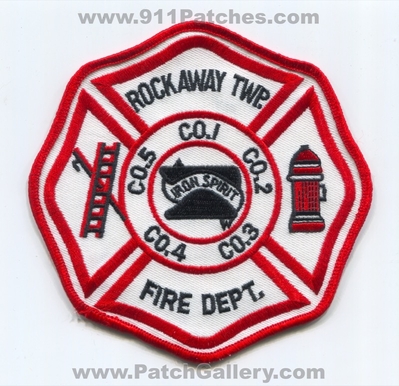 Rockaway Township Fire Department Company 1 2 3 4 5 Patch (New Jersey)
Scan By: PatchGallery.com
Keywords: twp. dept. co.1 co.2 co.3 co.4 co.5 iron spirit