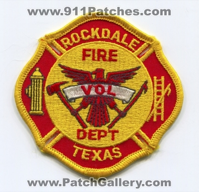Rockdale Volunteer Fire Department Patch (Texas)
Scan By: PatchGallery.com
Keywords: vol. dept.