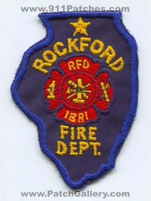 Rockford Fire Department Patch (Illinois)
Scan By: PatchGallery.com
Keywords: dept. rfd