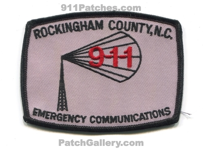 Rockingham County 911 Emergency Communications Patch (North Carolina)
Scan By: PatchGallery.com
Keywords: co. dispatcher