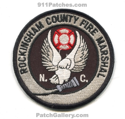 Rockingham County Fire Marshal Patch (North Carolina)
Scan By: PatchGallery.com
Keywords: co. department dept.