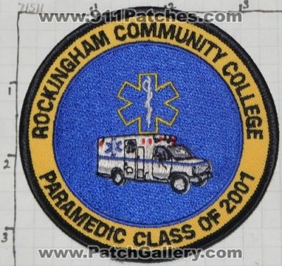 Rockingham Community College Paramedic Class of 2001 (North Carolina)
Thanks to swmpside for this picture.
Keywords: ems