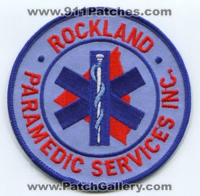 Rockland Paramedic Services Inc (New York)
Scan By: PatchGallery.com
Keywords: ems inc. emt ambulance