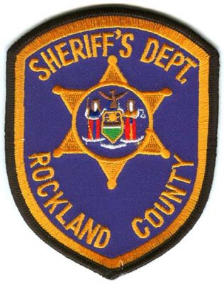 Rockland County Sheriff's Dept (New York)
Scan By: PatchGallery.com
Keywords: sheriffs department