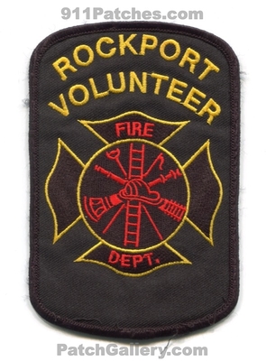 Rockport Volunteer Fire Department Patch (Texas)
Scan By: PatchGallery.com
Keywords: vol. dept.