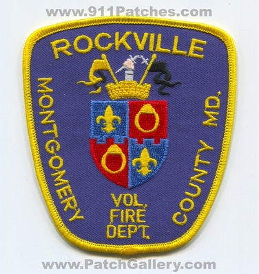 Rockville Volunteer Fire Department Montgomery County Patch (Maryland)
Scan By: PatchGallery.com
Keywords: vol. dept. co. md.