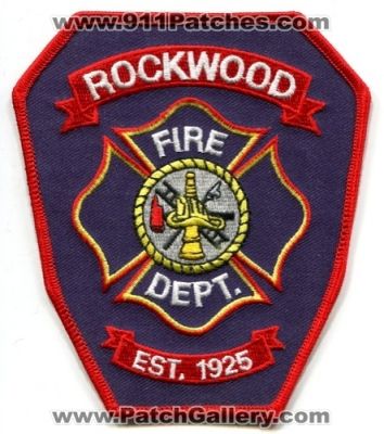 Rockwood Fire Department (New York)
Scan By: PatchGallery.com
Keywords: dept.