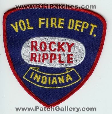 Rocky Ripple Volunteer Fire Department (Indiana)
Thanks to Mark C Barilovich for this scan.
Keywords: vol. dept.