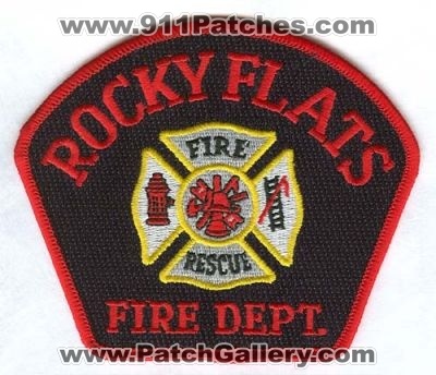 Rocky Flats Fire Rescue Department Patch (Colorado)
[b]Scan From: Our Collection[/b]
Keywords: dept. department of energy doe