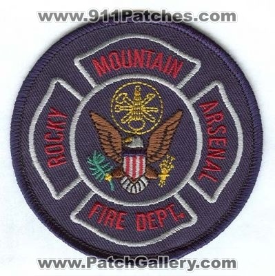 Rocky Mountain Arsenal Fire Department US Army Military Patch (Colorado)
Scan By: PatchGallery.com
Keywords: mtn. dept.