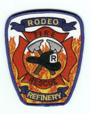 Rodeo Refinery Fire Rescue
Thanks to PaulsFirePatches.com for this scan.
Keywords: california conoco phillips