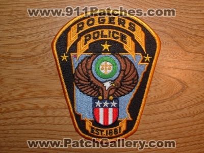 Rogers Police Department (Arkansas)
Picture By: PatchGallery.com
Keywords: dept.