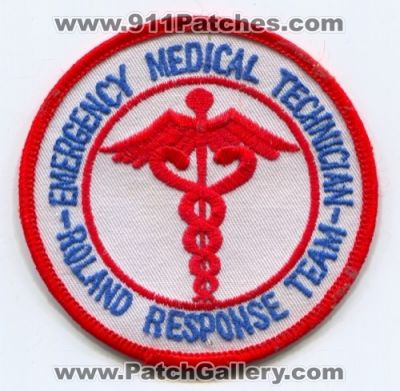 Roland Response Team Emergency Medical Technician EMT (Iowa)
Scan By: PatchGallery.com
Keywords: ert ems